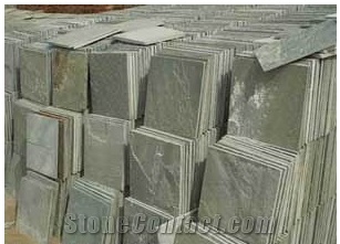 China Green Slate Tiles -15