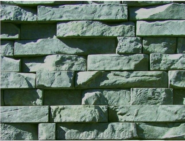 Chiselled Green Slate