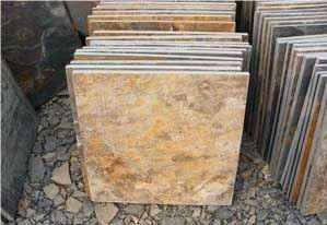 Yellow Slate Tile -11