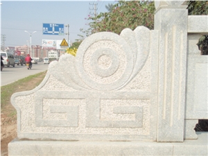 Environment Stone Bridge Railings, White Granite Stone Bridge