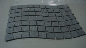 Grey Black Paving Stone, Black Granite Paving Stone