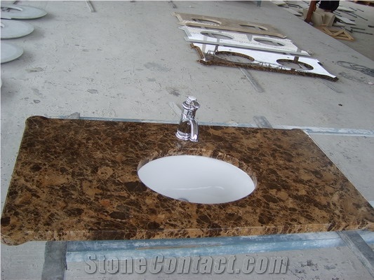 White Marble Vanity Top