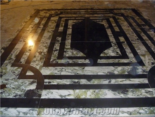 Natural Marble and Granite Pattern for Floor Use