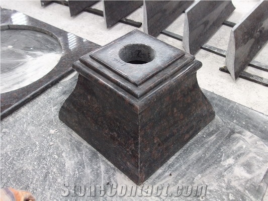 Tan Brown Granite Column Base