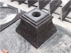 Tan Brown Granite Column Base