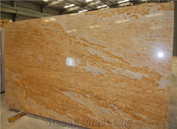 Kashmir Gold Granite Slabs & Tiles