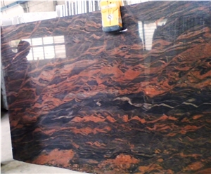 Magma Red Granite Slabs & Tiles