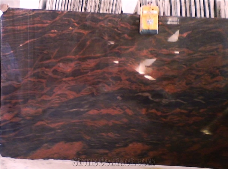 Magma Red Granite Slabs & Tiles
