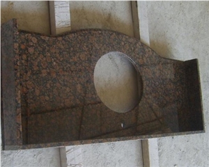 Baltic Brown Vanity Top, Baltic Brown Granite Vanity Top