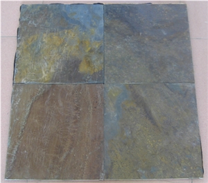 Brown Slate Slabs & Tiles
