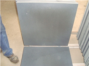 Honed Grey Basalt / Andesite Cut to Size Tiles / China Grey Basalt Wall Cladding / Pavers