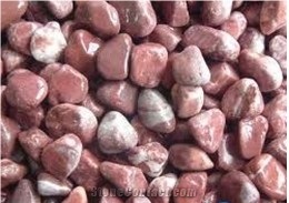 Red Garden Pebble Stone