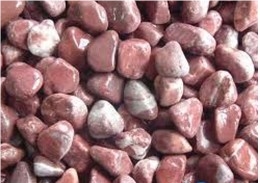 Red Garden Pebble Stone
