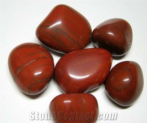 Red Polished Pebble