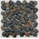 Striped High-polished Pebble Tile