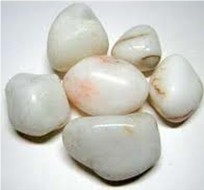White Polished Pebble