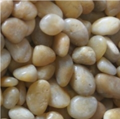 Yellow Polished Pebble