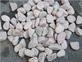 Light Pink Pebble Stone,River Stone, Light Pink Marble Pebble Stone