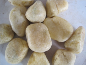 Yellow Pebble Stone,River Stone