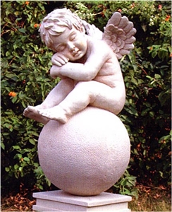 Man Sculpture, White Marble Sculpture