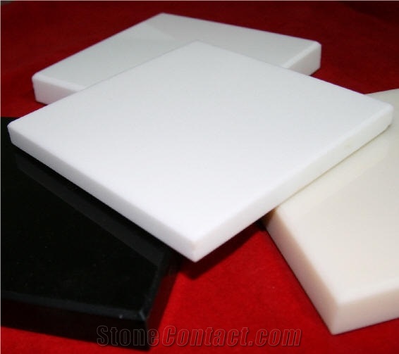 Exporter Crystallized Glass Stone Panel, White Nano Glass Flooring Tile