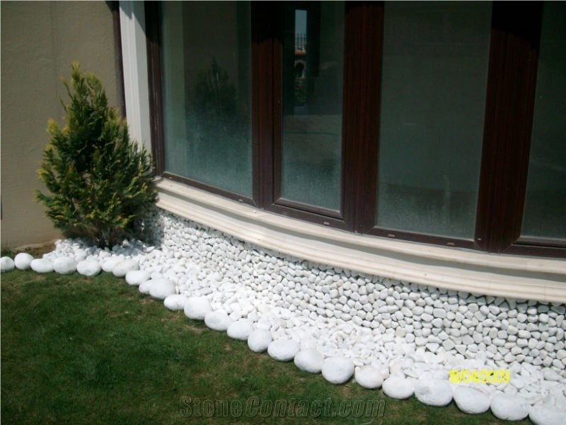 White Marble Pebbles