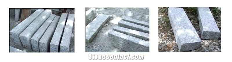 White Granite Kerbstone
