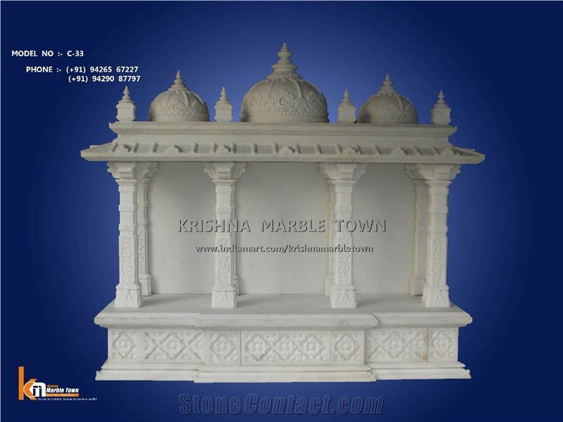 Ambaji White Marble Temple