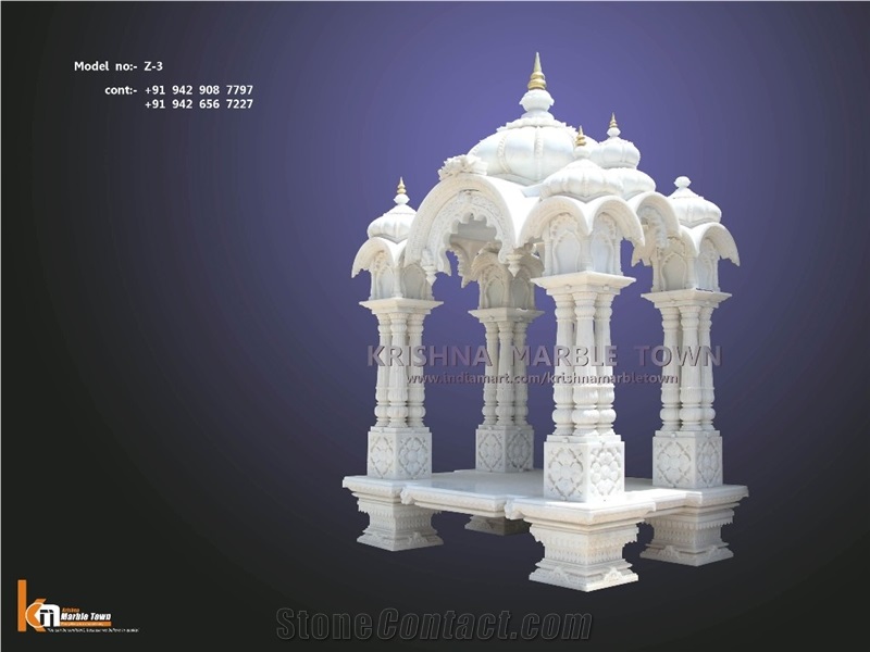 White Marble Gazebo