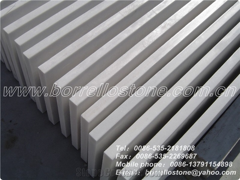 Pure White Marble Window Sill