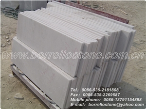 Pure White Marble Windowsill, China White Marble Window Sills, Doors