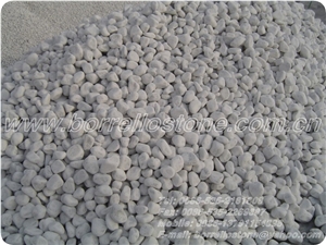 Pure White Pebble Stone, White Marble Pebble Stone Pure White Pebble Stone, White Marble Pebble Stone