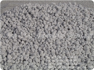 Pure White Pebble Stone, White Marble Pebble Stone