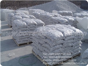 Pure White Pebble Stone, White Marble Pebble Stone