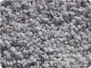 Pure White Pebble Stone, White Marble Pebble Stone