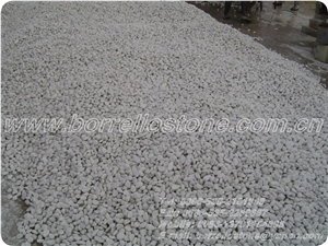 Pure White Pebble Stone, White Marble Pebble Stone Pure White Pebble Stone, White Marble Pebble Stone