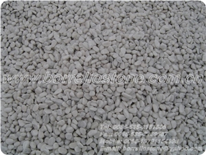 Pure White Pebble Stone, White Marble Pebble Stone Pure White Pebble Stone, White Marble Pebble Stone