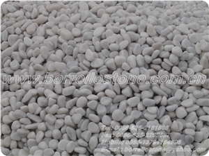 Pure White Pebble Stone, White Marble Pebble Stone Pure White Pebble Stone, White Marble Pebble Stone