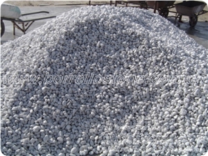Pure White Pebble Stone, White Marble Pebble Stone
