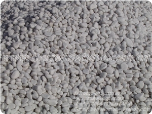 Pure White Pebble Stone, White Marble Pebble Stone Pure White Pebble Stone, White Marble Pebble Stone