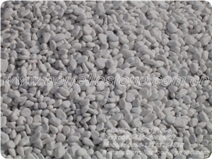 Pure White Pebble Stone, White Marble Pebble Stone