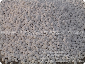 Pure White Pebble Stone, White Marble Pebble Stone