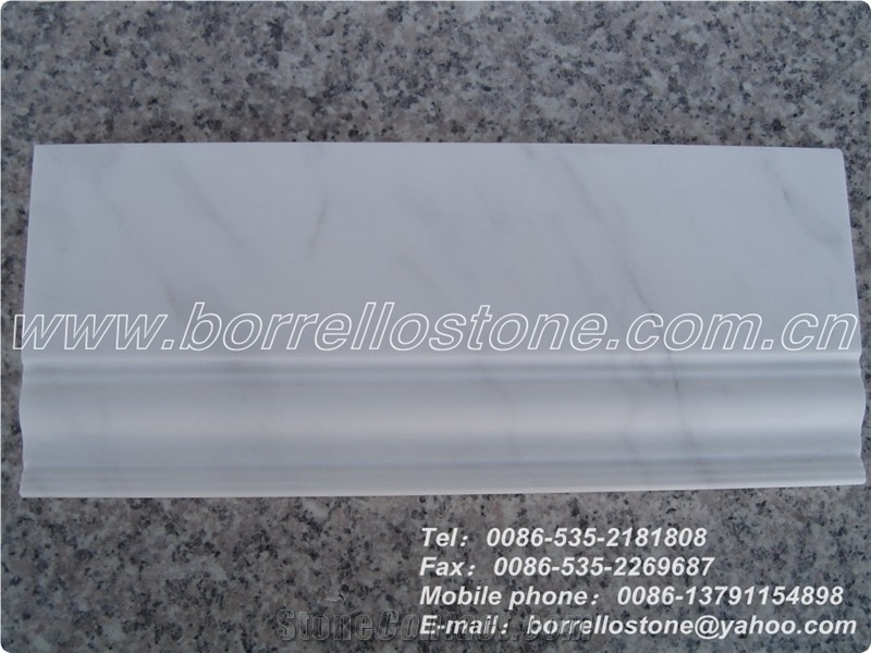 China White Marble Border Line