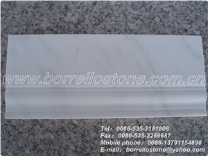 China White Marble Border Line