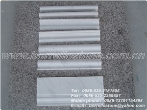 China White Marble Border Line