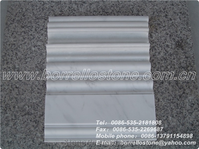 China White Marble Border Line