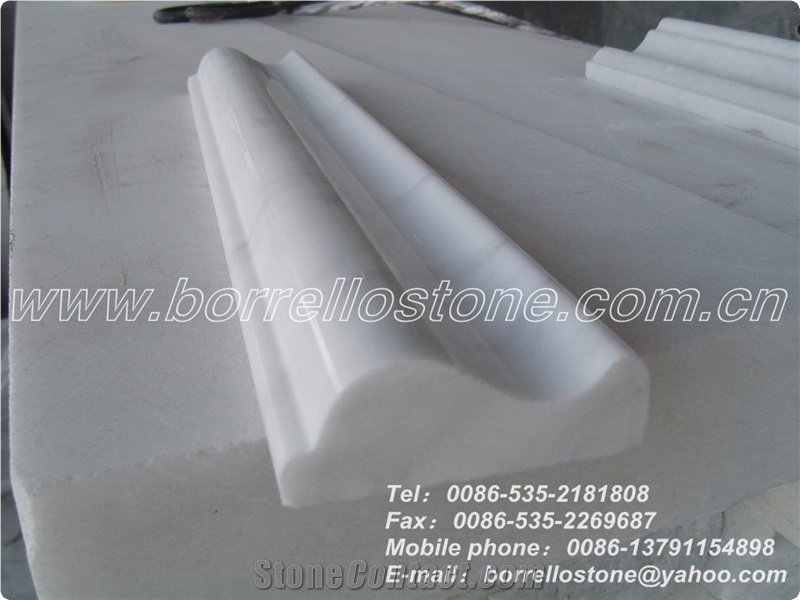 China White Marble Border Line