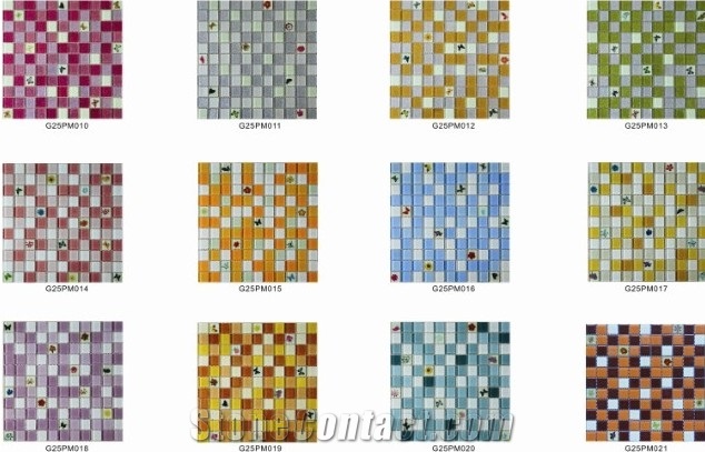 Swimming Pool Crystal Glass Mosaic