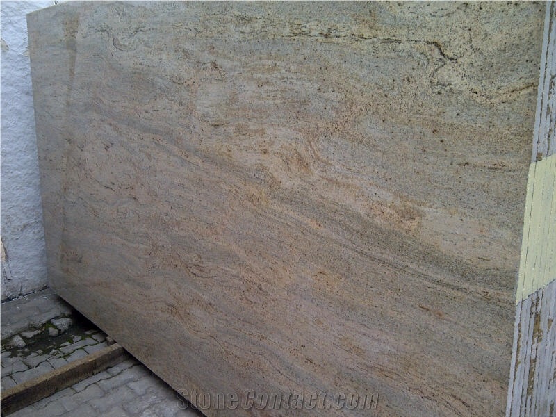 Imperial Gold Granite Slabs, India Yellow Granite