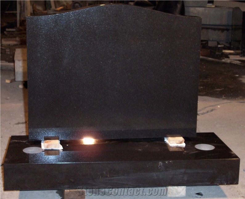 Absolute Black Tombstone